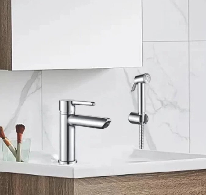 Смеситель Shevanik S6071, латунь, цвет хром купить,NaN