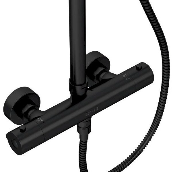 Смеситель для ванны Cersanit Brasko Black Set 3 цвет черный, однозахватный - ForteMarket Смеситель для ванны Cersanit Brasko Black Set 3 цвет черный, однозахватный купить,168280