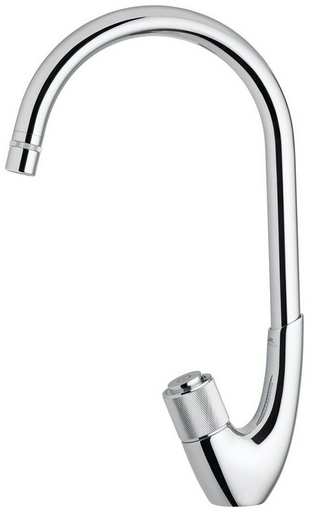 Смеситель для кухни (мойки) Rubineta Swan-33 SW0008, поворотно-нажимной