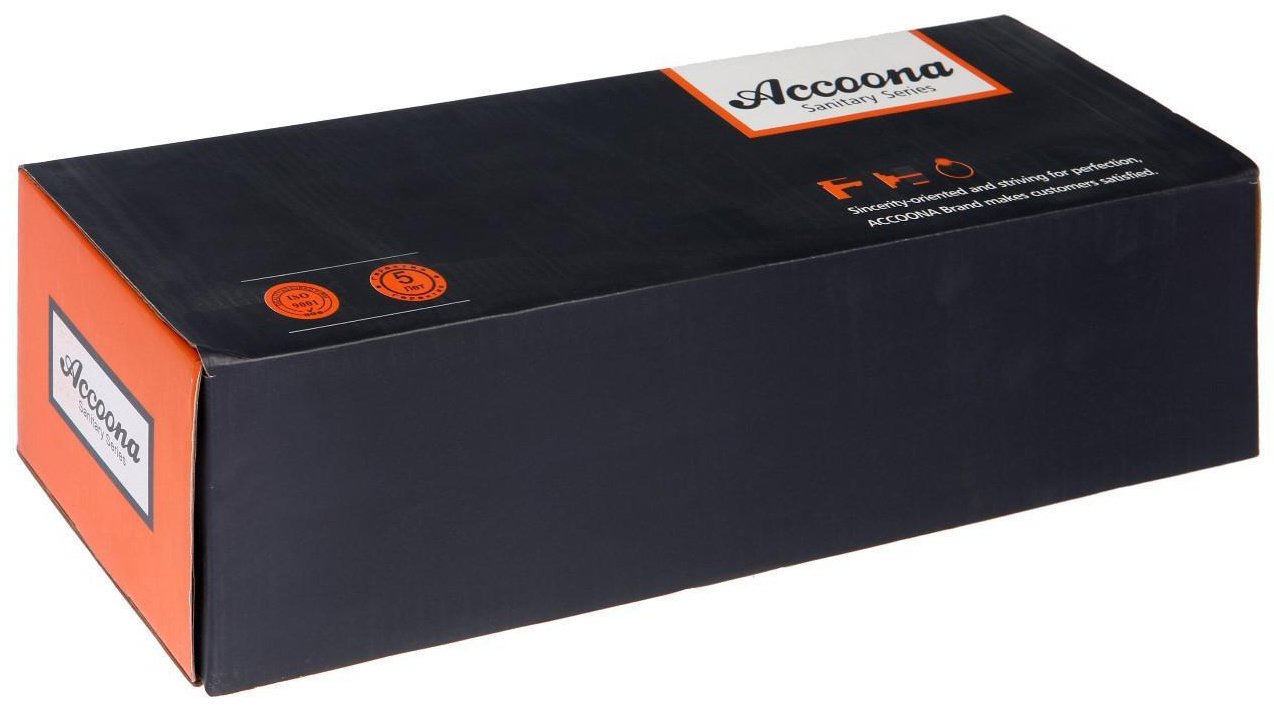 Смеситель для ванны Accoona 7170А, силумин, цвет хром купить,NaN