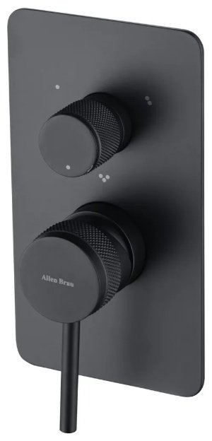 Смеситель для ванны ALLEN BRAU 5.31A11-31 PRIORITY X3, латунь, цвет черный купить,222500