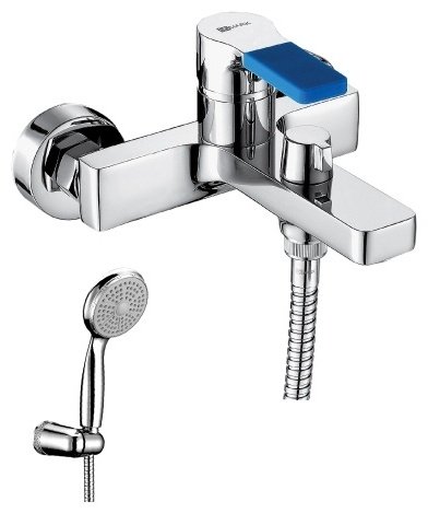 Смеситель для ванны с душем Lemark Aura LM0614C, однозахватный - ForteMarket Смеситель для ванны с душем Lemark Aura LM0614C, однозахватный купить,44200