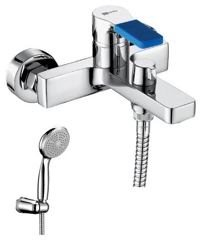 Смеситель для ванны с душем Lemark Aura LM0614C, однозахватный - ForteMarket Смеситель для ванны с душем Lemark Aura LM0614C, однозахватный купить,44200