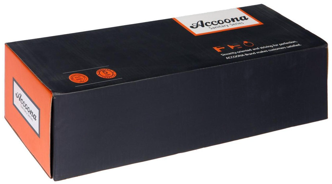 Смеситель для ванны Accoona A7150U, латунь, цвет белый купить,NaN