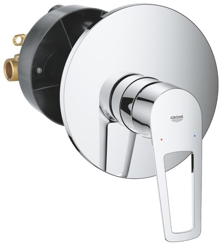 Смеситель для душа Grohe 29080001 BauLoop, однозахватный купить,NaN