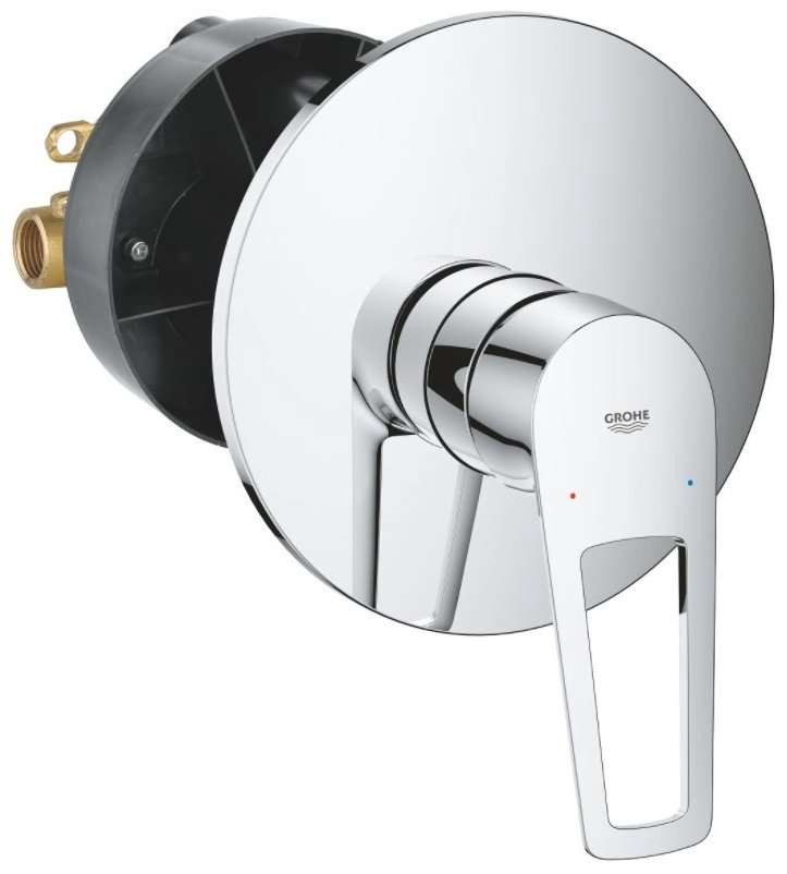 Смеситель для душа Grohe 29080001 BauLoop, однозахватный купить,NaN