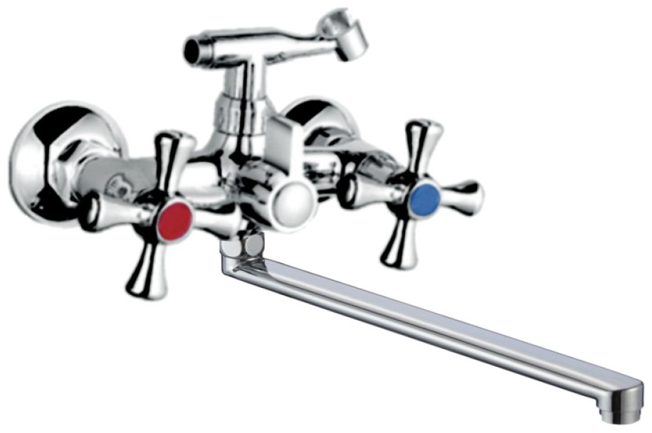 Смеситель для ванны Rainsberg R5823F-1, силумин, цвет хром - ForteMarket Смеситель для ванны Rainsberg R5823F-1, силумин, цвет хром купить,40300