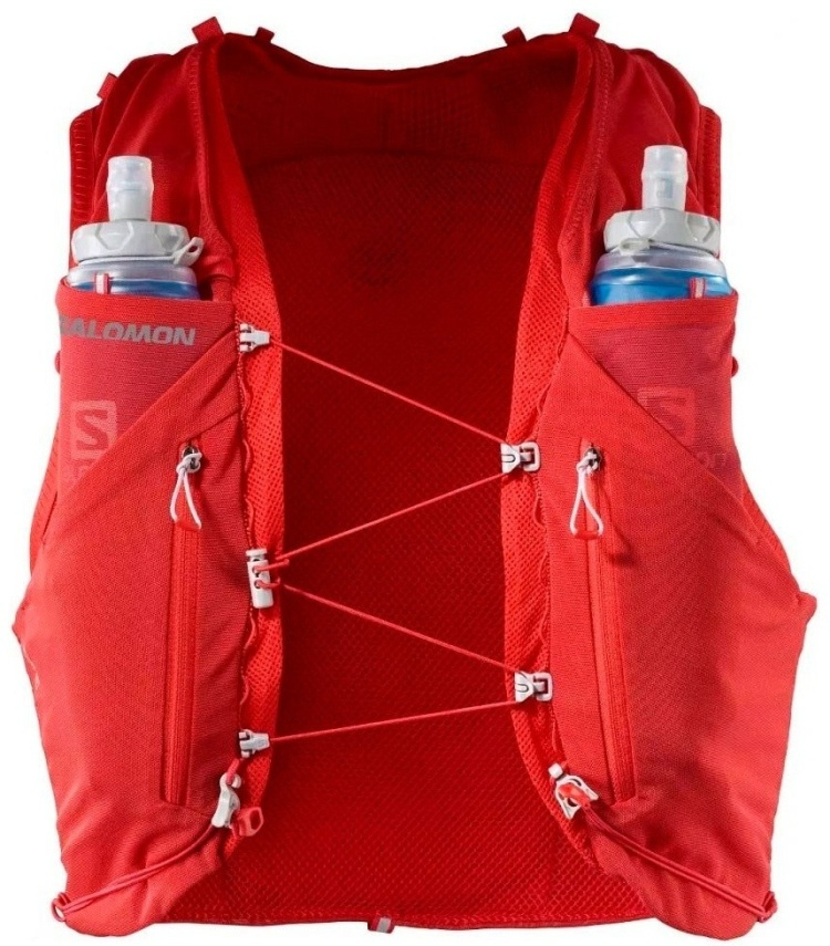 Salomon жилет беговой Active Skin 12 LC2177500 Set красный S  купить,NaN
