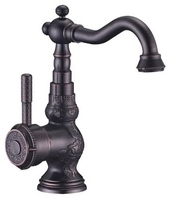 Смеситель для кухни (мойки) Lemark Jasmin LM6644ORB, однозахватный купить,37730