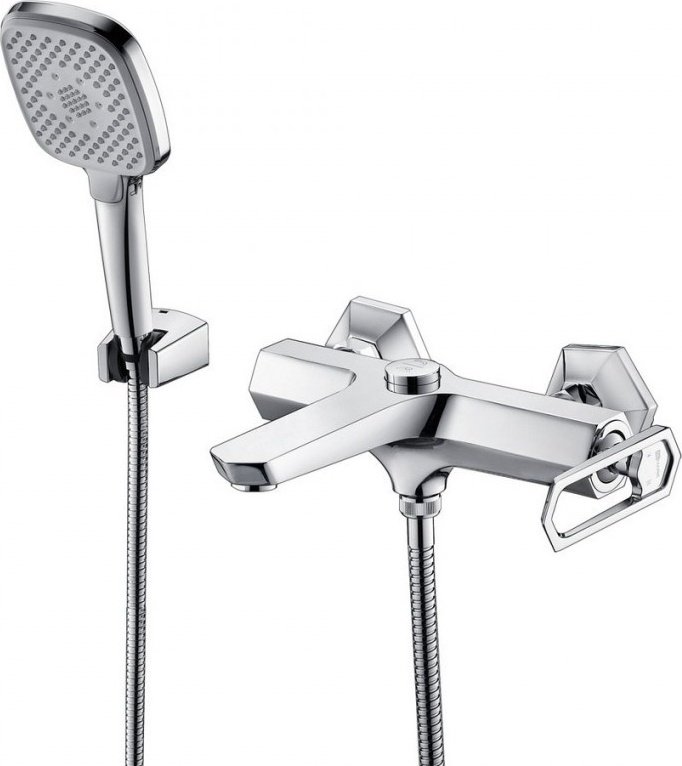 Смеситель для ванны Lemark Prizma LM3914C, латунь, цвет хром