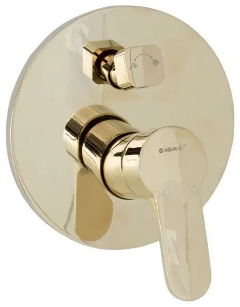 Смеситель для ванны Aquanet ARF5042-K(T), латунь, цвет золотистый купить,NaN