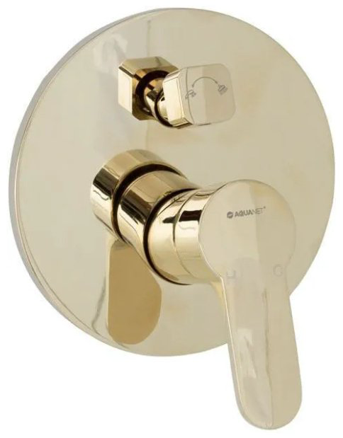 Смеситель для ванны Aquanet ARF5042-K(T), латунь, цвет золотистый купить,NaN