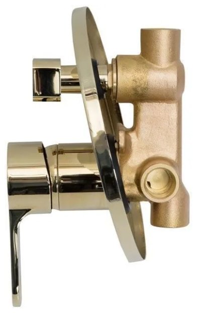 Смеситель для ванны Aquanet ARF5042-K(T), латунь, цвет золотистый купить,NaN