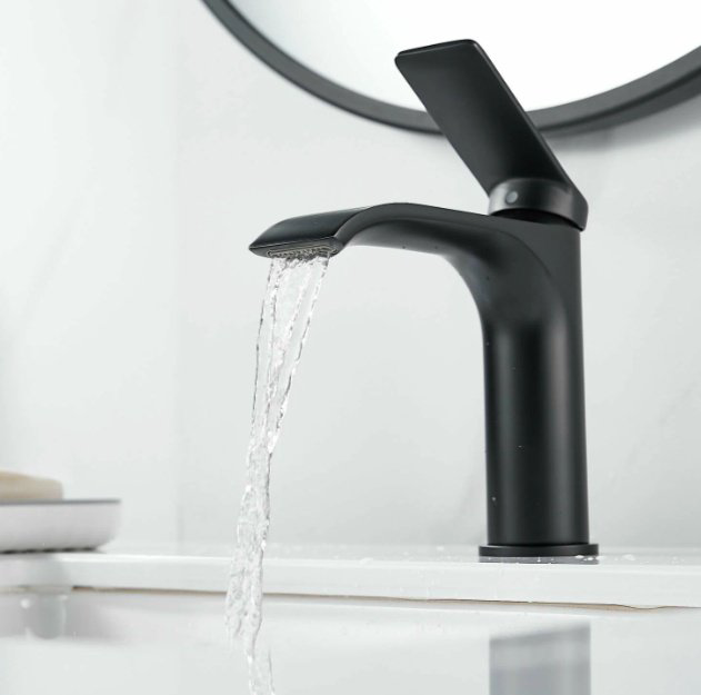 Смеситель Shevanik S4101H, латунь, цвет черный купить,NaN