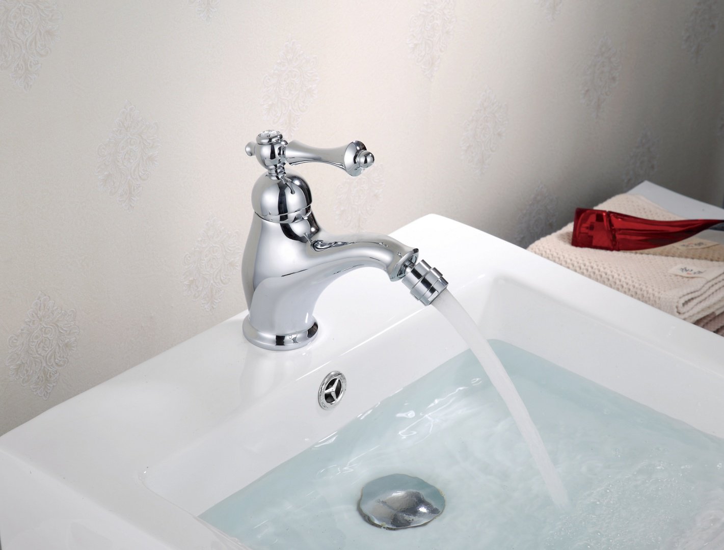 Смеситель для биде Rose R0107, латунь, цвет хром купить,NaN