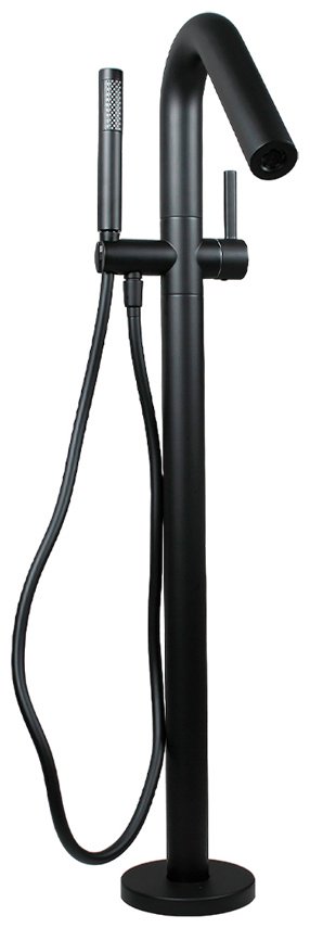 Смеситель для ванны Calypso CS81003-6, латунь, цвет черный купить,NaN
