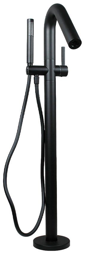Смеситель для ванны Calypso CS81003-6, латунь, цвет черный купить,NaN