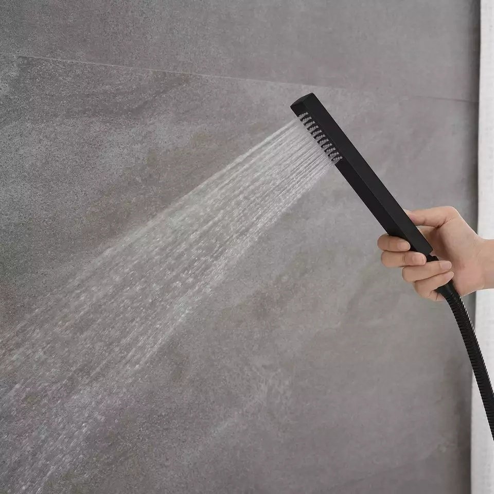 Смеситель для ванны с душем Boch Mann RESIA Вlack BM9191, однозахватный купить,NaN