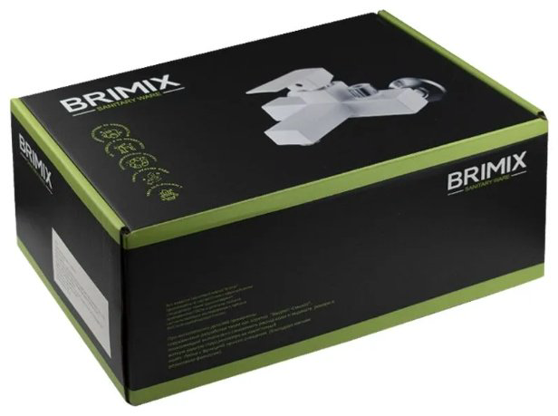 Смеситель для ванны BRIMIX 5573, ABS пластик, цвет белый купить,35700