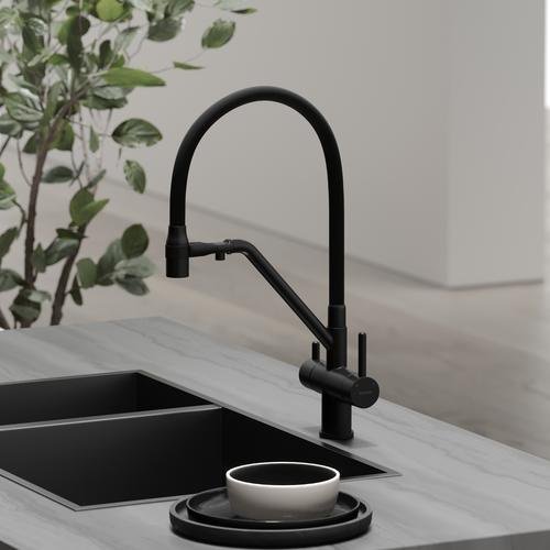 Смеситель для кухни (мойки) Ceramicanova SC4003MB, однозахватный купить,274500