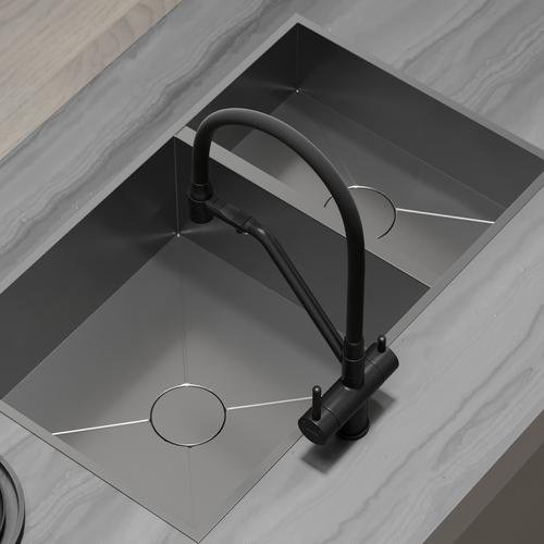 Смеситель для кухни (мойки) Ceramicanova SC4003MB, однозахватный купить,274500
