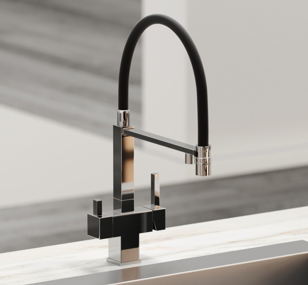 Смеситель для кухни Sancos SC4006CH, латунь, цвет хром - ForteMarket Смеситель для кухни Sancos SC4006CH, латунь, цвет хром купить,212000