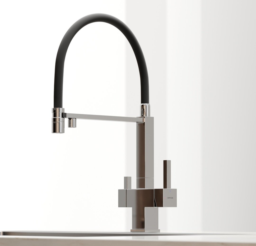 Смеситель для кухни Sancos SC4006CH, латунь, цвет хром - ForteMarket Смеситель для кухни Sancos SC4006CH, латунь, цвет хром купить,212000