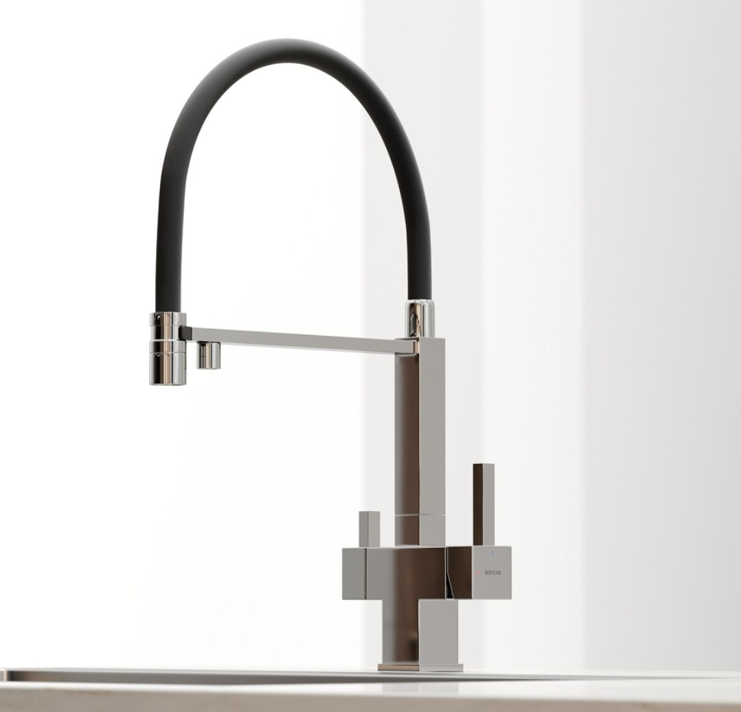 Смеситель для кухни Sancos SC4006CH, латунь, цвет хром - ForteMarket Смеситель для кухни Sancos SC4006CH, латунь, цвет хром купить,212000