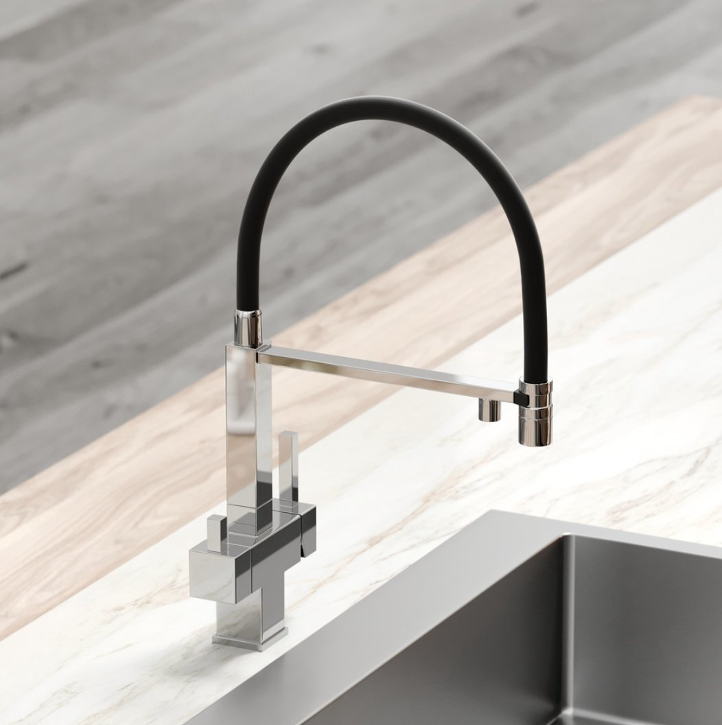 Смеситель для кухни Sancos SC4006CH, латунь, цвет хром - ForteMarket Смеситель для кухни Sancos SC4006CH, латунь, цвет хром купить,212000