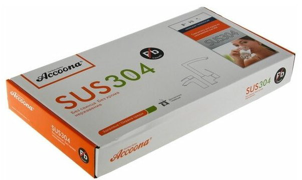 Смеситель для кухни (мойки) Accoona A4490-1, однозахватный купить,NaN