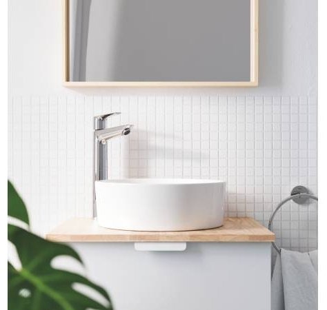 Смеситель для раковины (умывальника) Grohe BauEdge 23761001 однозахватный купить,NaN