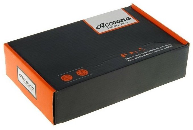 Смеситель для раковины (умывальника) Accoona A9670, двухзахватный купить,NaN