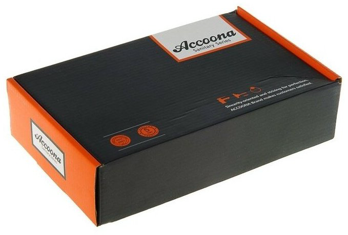 Смеситель для раковины (умывальника) Accoona A9670, двухзахватный купить,NaN