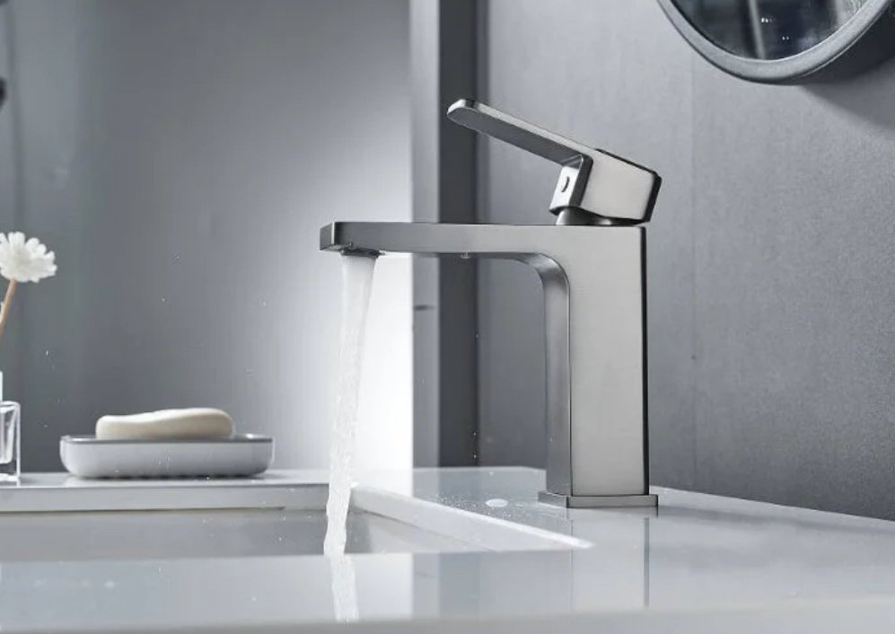 Смеситель Shevanik S9701T, латунь, цвет серый купить,NaN