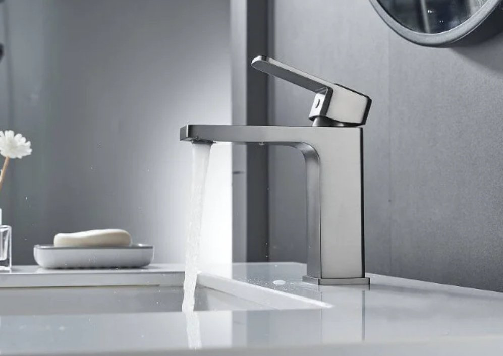 Смеситель Shevanik S9701T, латунь, цвет серый купить,NaN