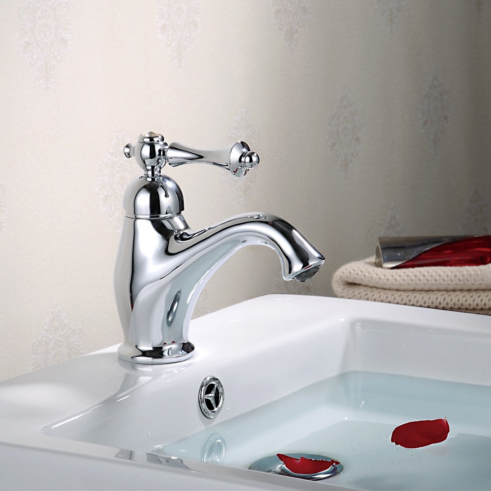 Смеситель Rose R0101, латунь, цвет хром купить,NaN