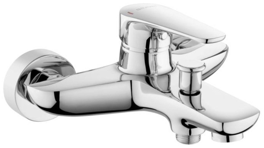Смеситель для ванны с душем BRAVAT Arden F6351385CP-01-RUS, однозахватный