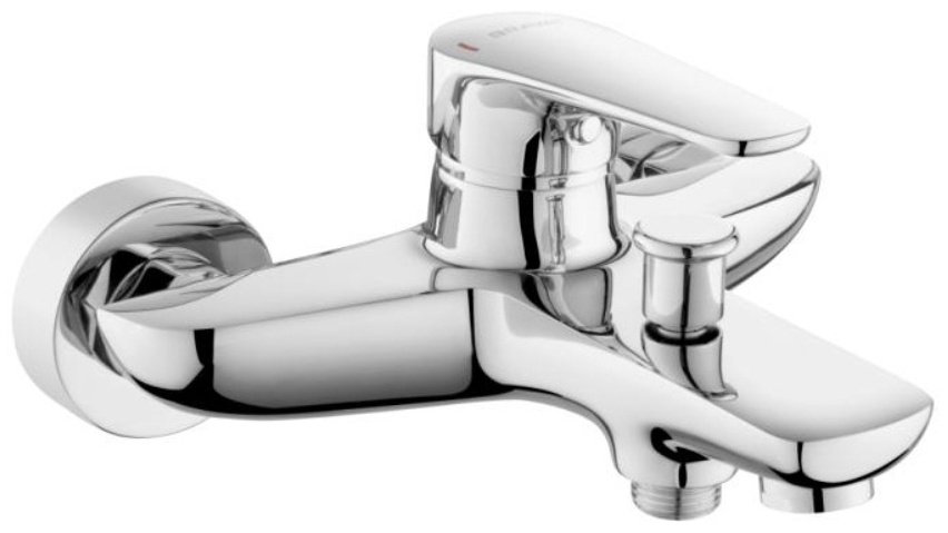 Смеситель для ванны с душем BRAVAT Arden F6351385CP-01-RUS, однозахватный