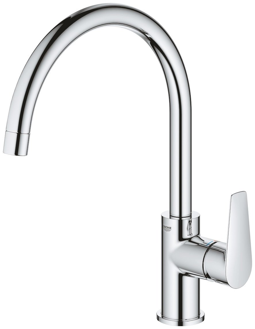 Смеситель для кухни (мойки) Grohe 31367001 BauEdge, однозахватный купить,NaN