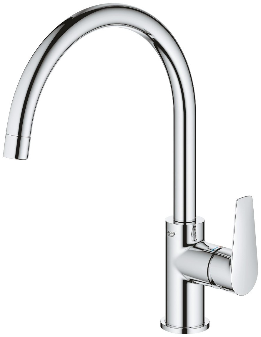 Смеситель для кухни (мойки) Grohe 31367001 BauEdge, однозахватный купить,NaN