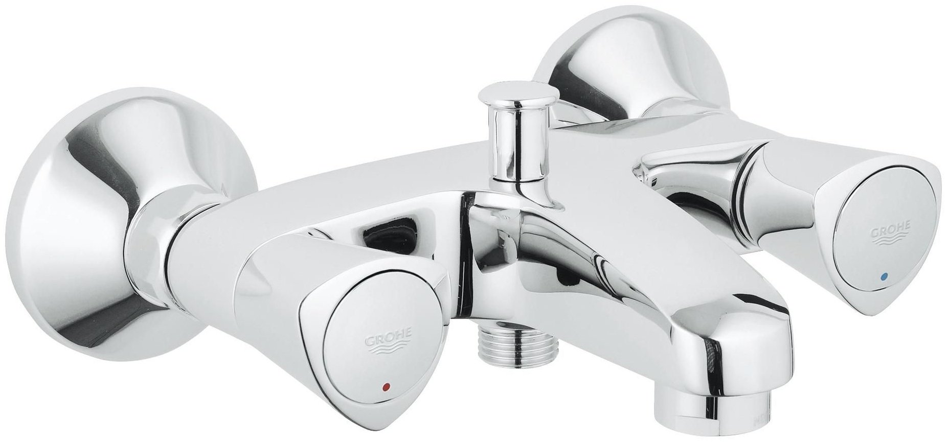 Смеситель для ванны Grohe Costa S 25483001, двухзахватный купить,NaN