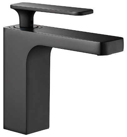 Смеситель для раковины (умывальника) Timo 4361/03F black, однозахватный купить,NaN