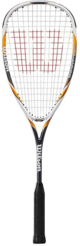 Ракетка для сквоша Wilson Hyper Hammer 145 WRT967800 белый