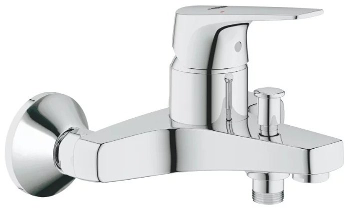 Смеситель для ванны с душем Grohe BauFlow 23756000, однозахватный - ForteMarket Смеситель для ванны с душем Grohe BauFlow 23756000, однозахватный купить,75032