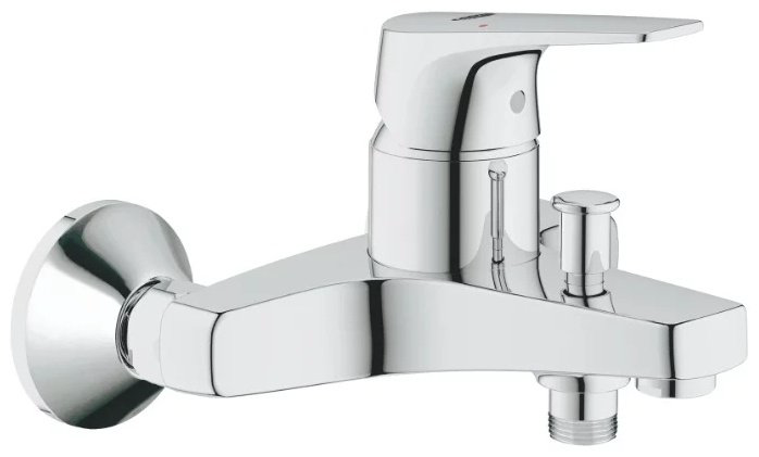 Смеситель для ванны с душем Grohe BauFlow 23756000, однозахватный - ForteMarket Смеситель для ванны с душем Grohe BauFlow 23756000, однозахватный купить,75032