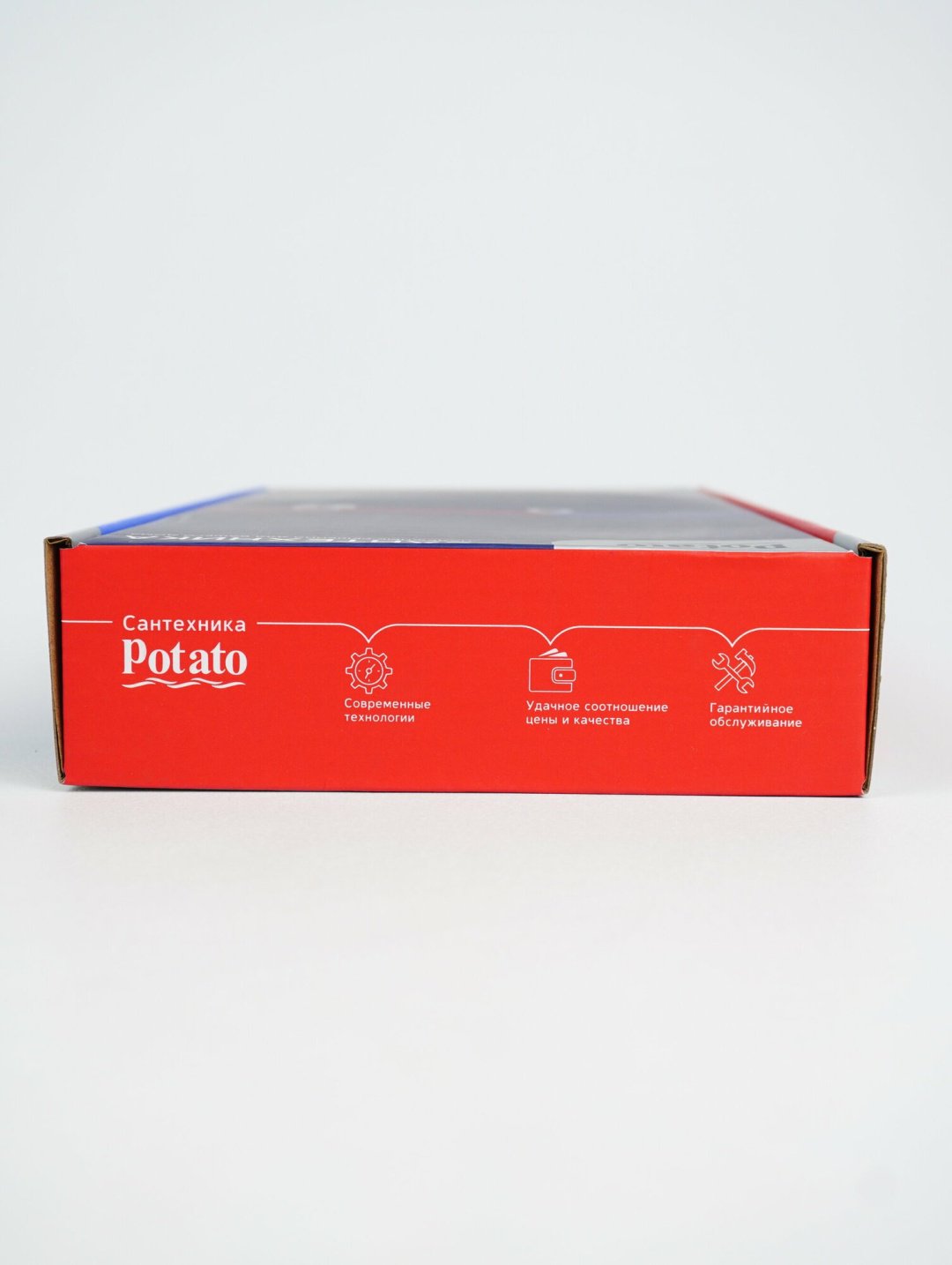 Смеситель с гибким изливом Potato P58299, латунь, цвет хром - ForteMarket Смеситель с гибким изливом Potato P58299, латунь, цвет хром купить,30100