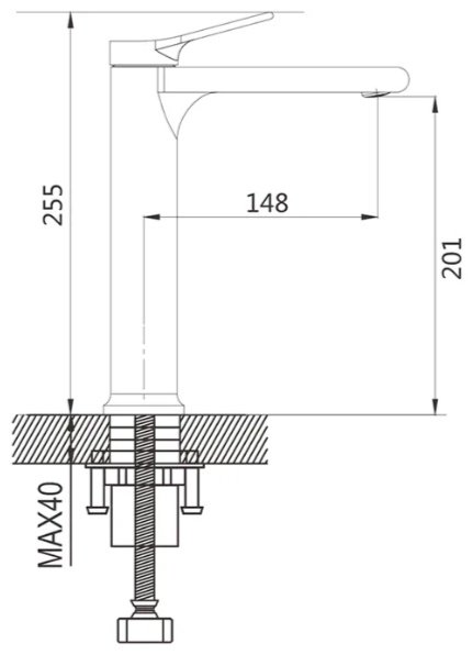 Смеситель Shevanik S8311 , латунь, цвет хром купить,NaN