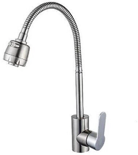 Смеситель с гибким изливом Potato P58303S, латунь, цвет хром - ForteMarket Смеситель с гибким изливом Potato P58303S, латунь, цвет хром купить,31400