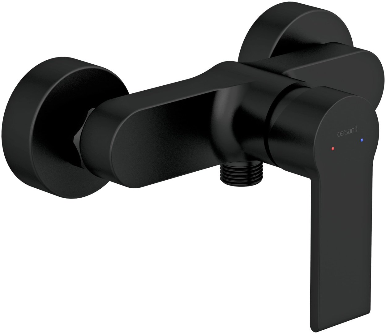Смеситель для душа Cersanit Brasko Black 63109, однозахватный купить,58520
