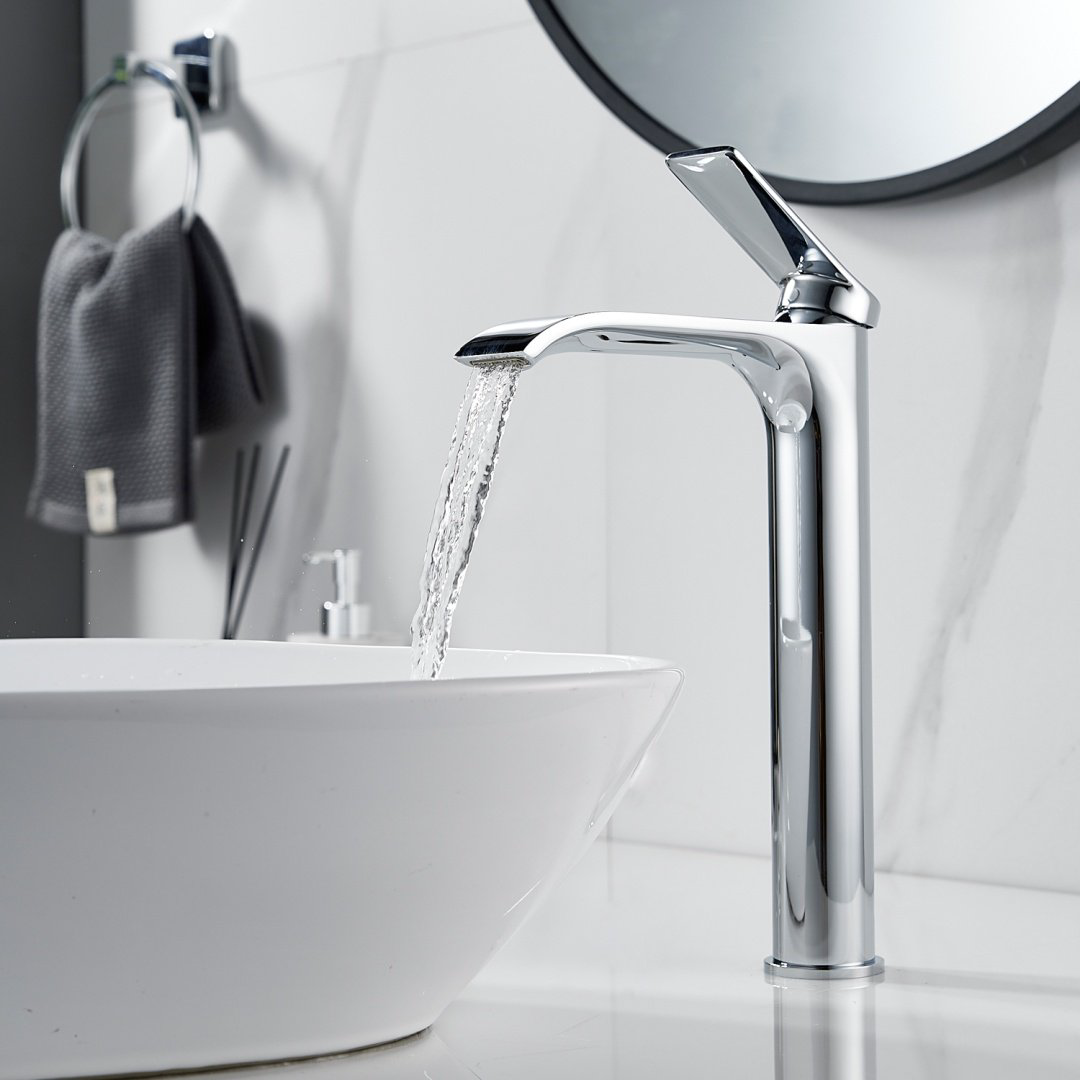 Смеситель Shevanik S4011, латунь, цвет хром купить,NaN